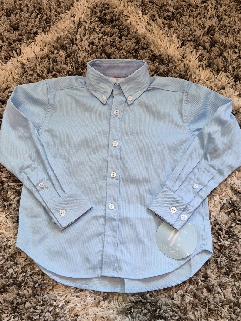 Little English Blue Button Down Shirt